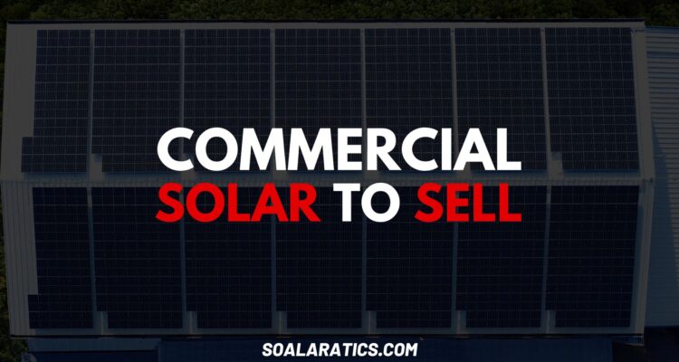 commercial solar to sell