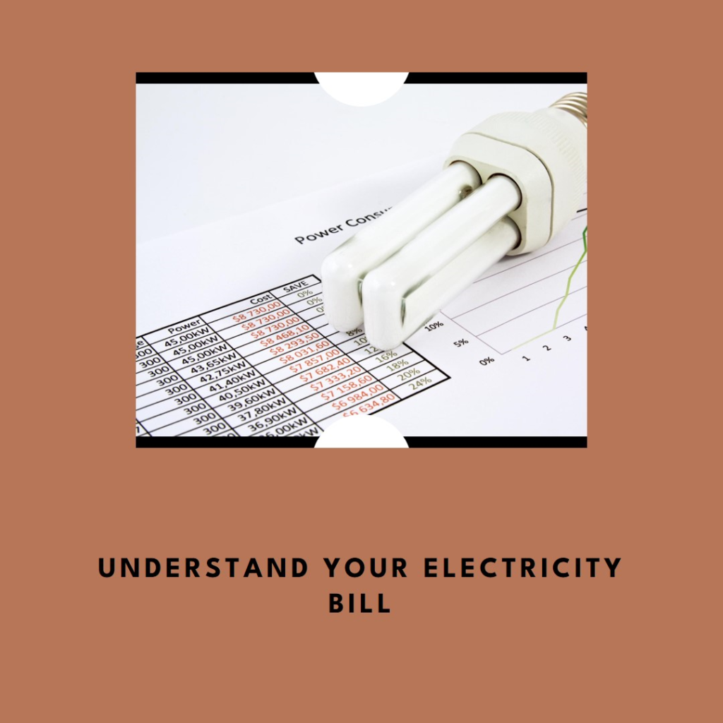  Examine your Electricity Bill