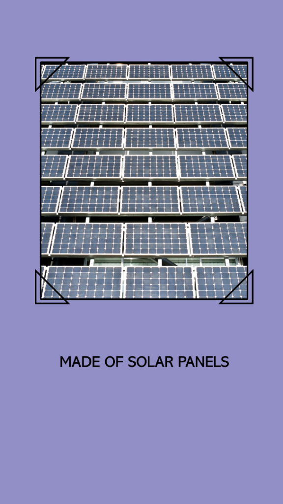 Made of Solar Panels
