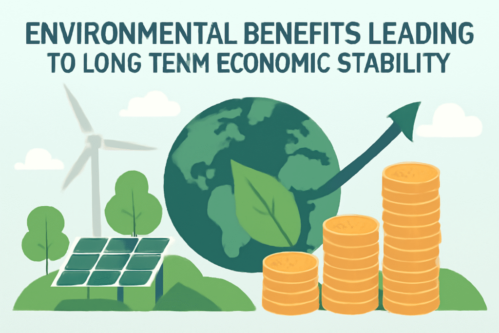 Environmental Benefits Leading to Long-Term Economic Stability