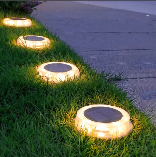 solar garden lighting with rechargeable batteries