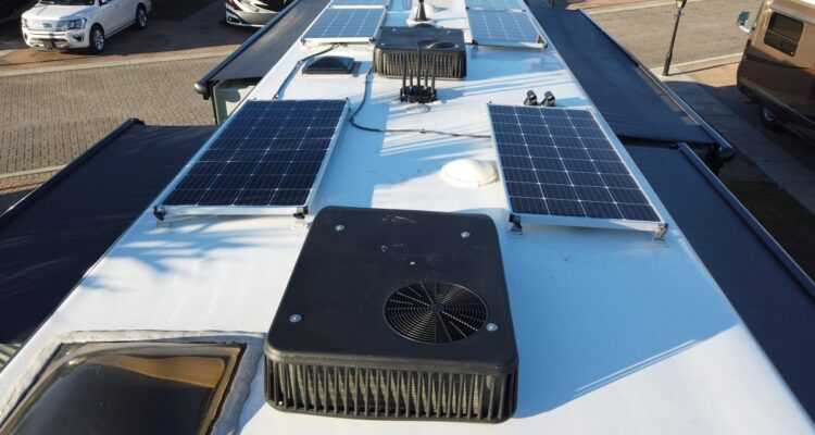 RV solar system performance