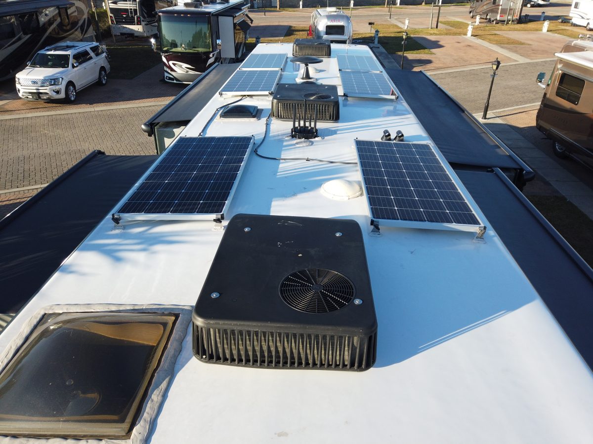 RV solar system performance