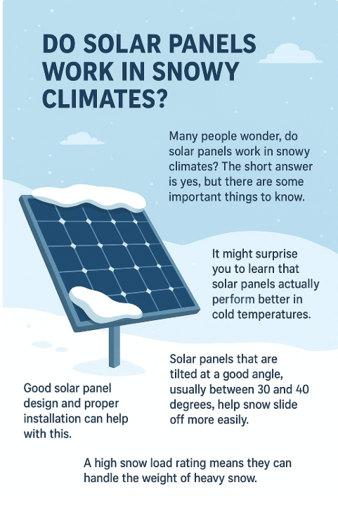 Do Solar Panels Work in Snowy Climates?