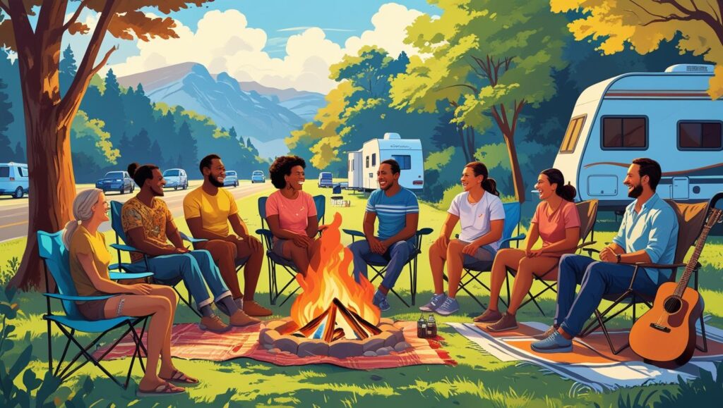 social connectivity of a RV er