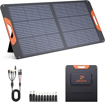 100W Portable Solar Panel,Camping Essentials