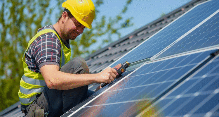 solar panel ninstallation