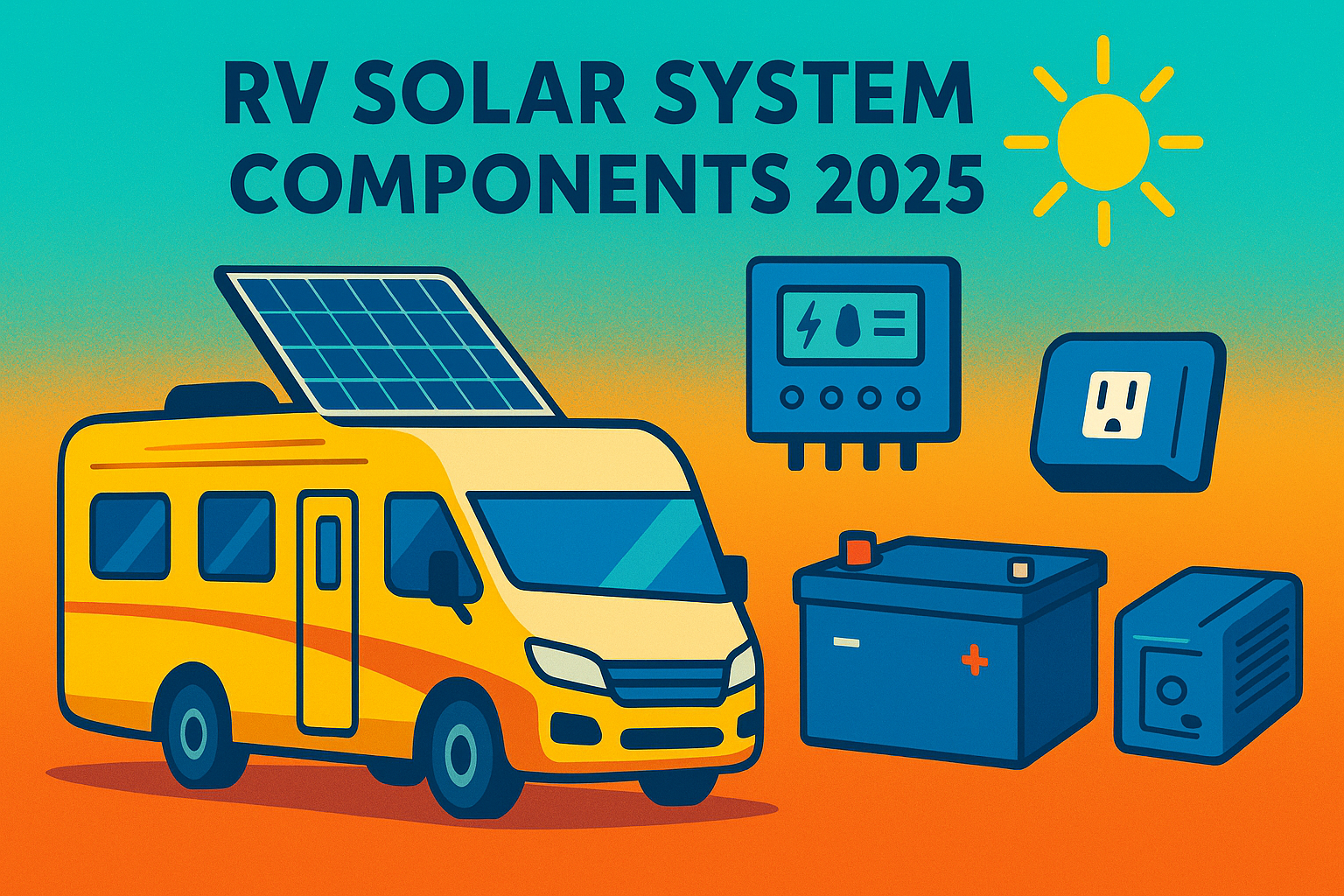 rv solar system components 2025