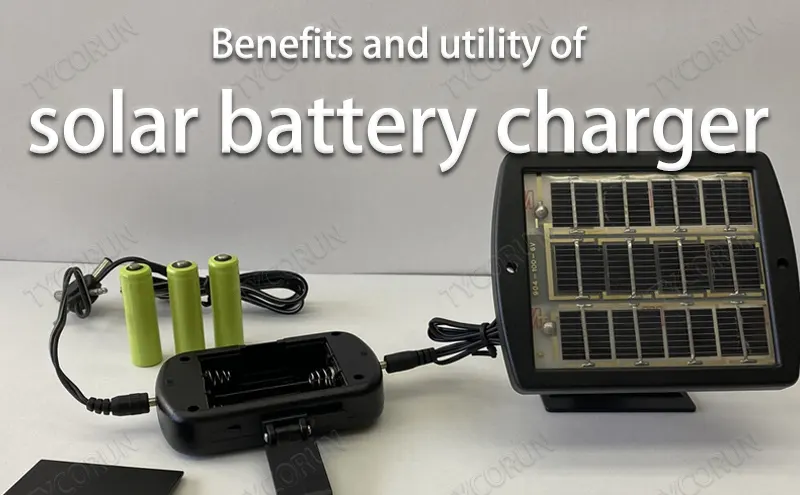 benefits of solar battery charger 