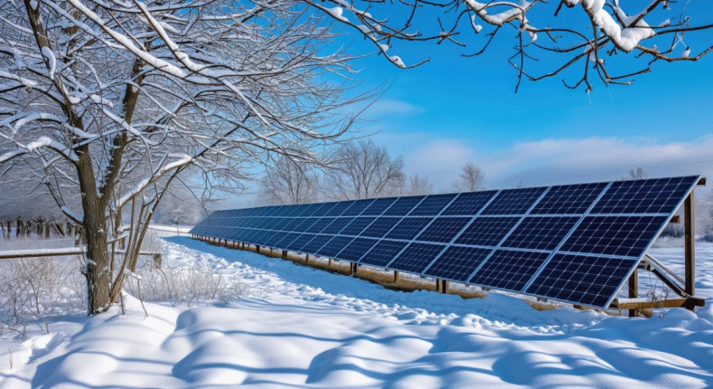 solar panel pro tips  keep panels productive in cold weather