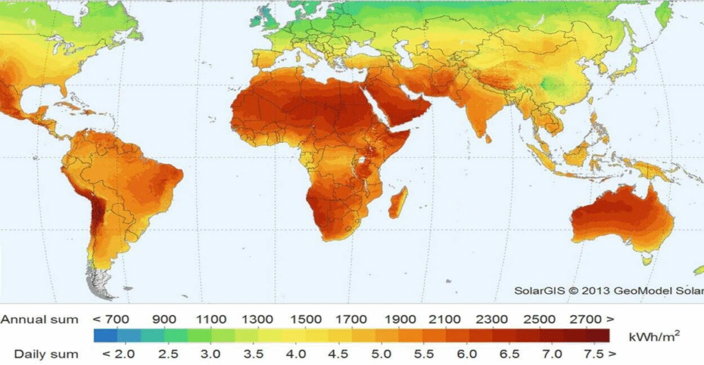 what is solar irradiance calculator 