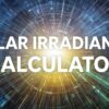 solar irradiance calculator